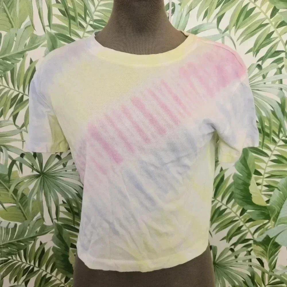 Girls More Than Magic Pink Yellow Purple Tie Die T-shirt